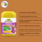 kids smart vita gummies multi-vitamin + vegis 60