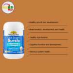 kids smart burust multivitamin + omega 3 100