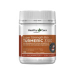 Healthy Care Super Strength Bio Turmeric 3100mg 100 Capsules NEW