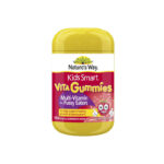 Nature’s Way Kids Smart Vita Gummies Multi-Vitamin for Fussy Eaters 150 Pastilles Exclusive Size