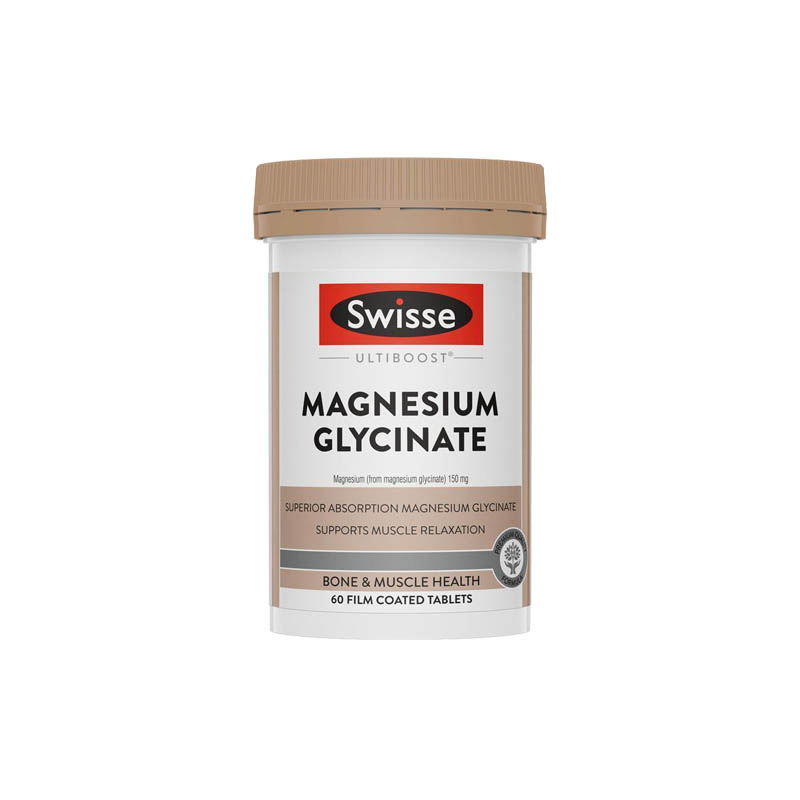 Swisse Ultiboost Magnesium Glycinate 60 Tablets
