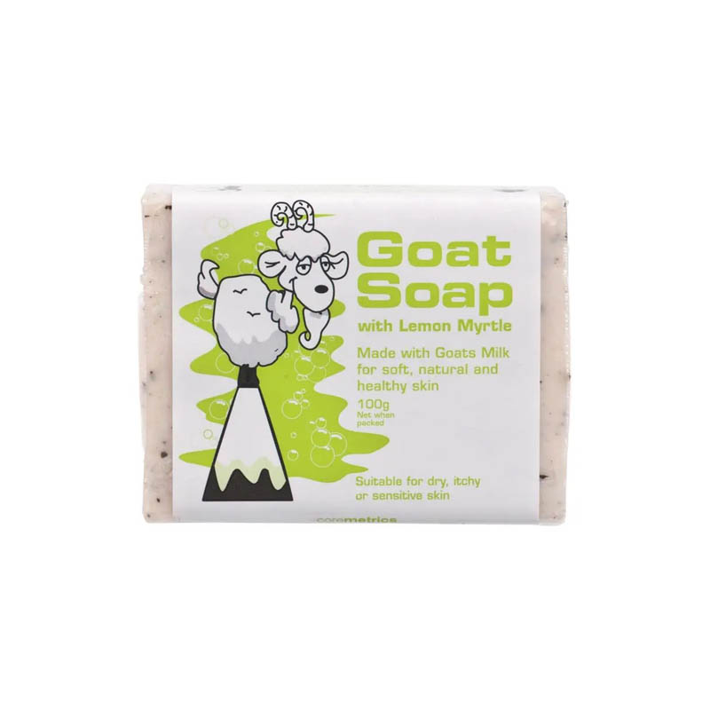 Goat Soap with Lemon Myrtle 100g